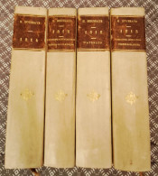 C1 NAPOLEON Houssaye HISTOIRE CHUTE PREMIER EMPIRE - 1814 1815 COMPLET Des 4 VOLUMES Relie - Französisch