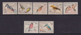 CZECHOSLOVAKIA  - 1959 Birds Set Never Hinged Mint - Nuovi