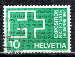 Propagande Pour L'exposition Nationale De Lausanne : Emblème De L'exposition - Used Stamps