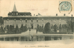 CPA-CASTRES  Évêché Et Mairie - Edit. Carayol N°5* Oblitérée 1904**2 Scans - Castres