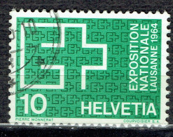 Propagande Pour L'exposition Nationale De Lausanne : Emblème De L'exposition - Used Stamps