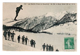 05 BRIANCON, Les Sports D'hiver En Ski, Le Saut De KELLER (18 M). - Briancon