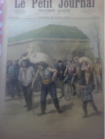 Le Petit Journal 122 Pari Des Coltineurs Cycliste Transport Naufrage Du Labourdonnais Partition Tourte L L De Lespinasse - Tijdschriften - Voor 1900