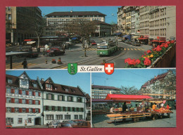 St Gallen - Marktplatz, Hechtgasse - San Galo