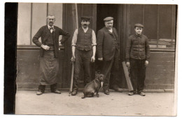 Groupe De Menuisiers. Carte Photo Non Située - Craft