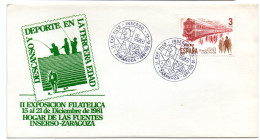 Carta  Con Matasellos Commemorativo De   Inserso De 1981 - Covers & Documents