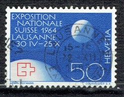 Propagande Pour L'exposition Nationale De Lausanne : Globe Et Lune - Used Stamps