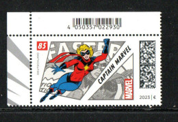 Bund 2023: Mi.-Nr. 3797 Ecke OL:   Captain Marvel     ** - Neufs