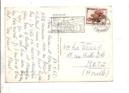SUEDE SEUL SUR CARTE POUR LA FRANCE 1962 - Briefe U. Dokumente