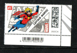 Bund 2023: Mi.-Nr. 3797 Ecke UR:   Captain Marvel     ** - Neufs