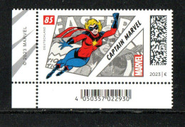 Bund 2023: Mi.-Nr. 3797 Ecke UL:   Captain Marvel     ** - Neufs