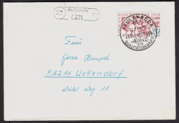 22 ZEULENRODA  6571 Triebes Krs.Greiz 1969 LANDPOSTSTEMPEL Blau Brf-20Pf-SM Handwerbe-o Motiv Möbel > Uckendorf - Brieven En Documenten