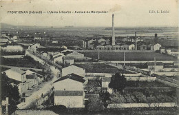 - Dpts Div.-ref-BN365- Hérault - Frontignan - Usine à Soufre - Avenue De Montpellier - Usines - Industrie - - Frontignan