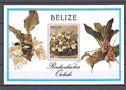 BELIZE Orchidées, Orchidée Yvert BF 85 ** Neuf Sans Charniere (odontoglossum Roezlii)1983 - Orchideen