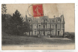 Nogent-les-Vierges Ou Nogent-sur-Oise (60) : Le Château Du Retiro En 1905 ETAT PF. - Nogent Sur Oise