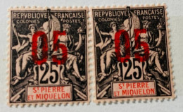 Saint Pierre Et Miquelon YT N° 98 En Paire Neuf** - Unused Stamps