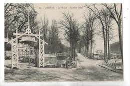 Amiens (80) : L'entrée Du Pavillon Bleu Quartier Le Hotoie En 1910 PF. - Amiens