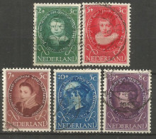 HOLANDA YVERT NUM. 644/648 SERIE COMPLETA USADA - Gebraucht