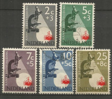 HOLANDA YVERT NUM. 639/643 SERIE COMPLETA USADA - Gebraucht