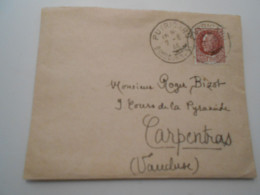 Françe Petain , Lettre De Puyriçard 1944 Pour çarpentras - 1941-42 Pétain