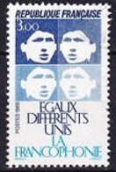 1985. France. Francophonie. Used. Mi. Nr. 2476 - Used Stamps