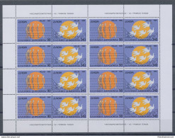 1995 EUROPA CEPT Grecia/Hellas 1 Minifoglio Di 8 Valori MNH** - Other & Unclassified