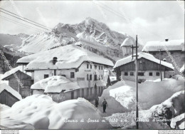 Au317 Cartolina Sauris Di Sopra Piazza D'inverno Provincia Di Udine - Udine