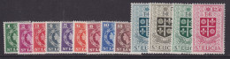 St. Lucia, Scott 157-169 (SG 172-184), MLH - St.Lucia (...-1978)