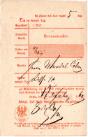 Preussen 1860, Postschein V. Berlin F. Einen Reko-Brief N. Lissa. - Brieven En Documenten