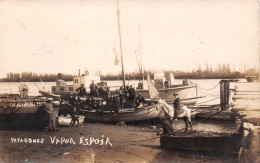 Argentine - Patagonie - PATAGONES - Vapor Espoir - Bateaux, Cheval - Carte-Photo - Argentina