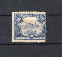 1886 Messico Mexico "CENTRAL AMERICAN STEAMSHIP COMPANY" * - Mexique