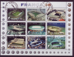 Afrique - Sao Tome - BLF Francia 98 - Coupe Du Monde De Football - 7166 - Sao Tome And Principe