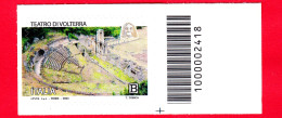 Nuovo - MNH - ITALIA - 2024 - Teatri Storici - Teatro Romano Di Volterra - B - Barre 2418 - Code-barres