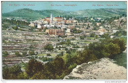 LOT 2 CPA POSTCARDS. JERUSALEM AIN KARIN. GETHSEMANE ISRAEL - Israele