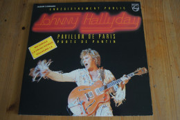 JOHNNY HALLYDAY PAVILLON DE PARIS PORTE DE PANTIN DOUBLE LP VARIANTE - Rock