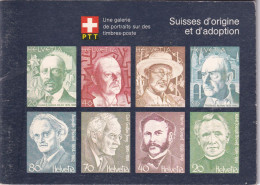 Svizzera Carnet Serie UOMINI ILLUSTRI - Unused Stamps