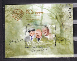 HUNGARY-2021-ONE WITH NATURE - BLOCK-MNH. - Neufs