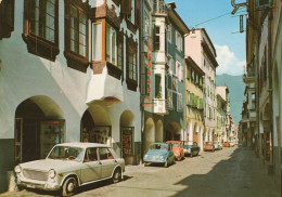 CARTOLINA AUTOMOBILI ITALIA BOLZANO MERANO I PORTICI Italy Postcard ITALIEN Ansichtskarten - Merano