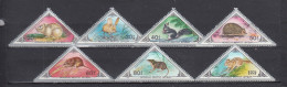 Mongolia 1983 - Animals: Small Mammals, Mi-Nr. 1592/98, Perforated, MNH** - Mongolia