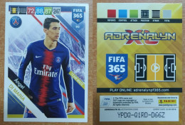 AC - 95 ANGEL DI MARIA  FC BARCELONA  PANINI FIFA 365 2019 ADRENALYN TRADING CARD - Trading-Karten