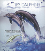 Burundi - 2012 - Dolphins - Yv Bf 266 - Delfines