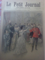 Le Petit Journal N°120 Le Tsar à L'ambassade D France à St-Pétersbourg Le 18 Brumaire Partition Madeleine Giugno Mercier - Riviste - Ante 1900