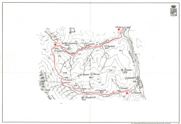 Robilante Ponte Nuovo, Vernante, Mappa Sentieri Alpini Provincia Cuneo - Cartes Géographiques