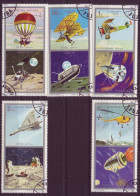 Asie - Fujeira - Space Conquest - 5 Timbres Différents - 7174 - Fujeira