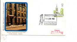 GB 1980 QUARTIER GENERAL DE LA FRANCE LIBRE - Storia Postale
