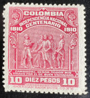 Kolumbien 1910: Colombian Independence Centenary Mi:CO 234 - Kolumbien