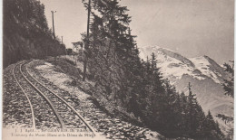 HTE SAVOIE-Saint-Gervais Les Bains-Tramway Du Mont-Blanc Et Le Dome De Miage - JJ 8985 - Saint-Gervais-les-Bains