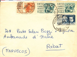 Mexico Cover Sent To Morocco 3-12-1962 - México