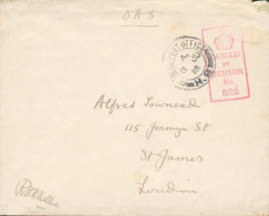 Field Post Office H.9. Du 8 Juin 1918  Censure 522 -  Pour Londres - Voir Descriptif - Other & Unclassified