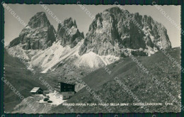 Bolzano Passo Sella Rifugio Maria Flora Foto Cartolina KV2147 - Bolzano (Bozen)